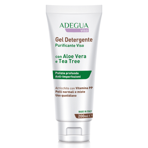 adegua gel detergente purificante viso