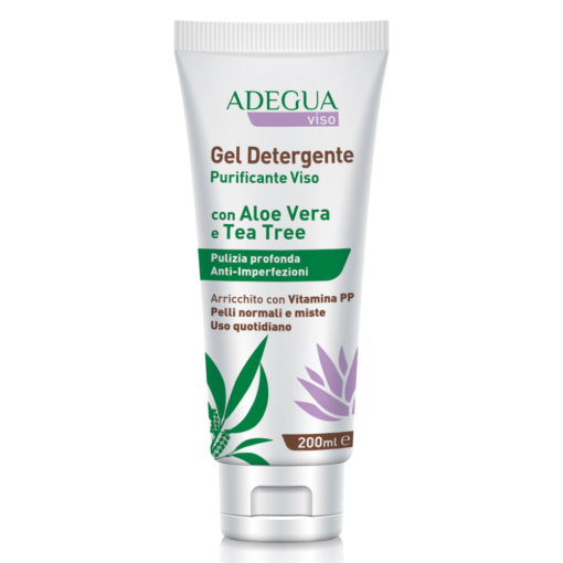 adegua gel detergente purificante viso