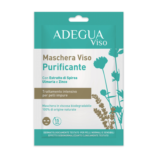 adegua maschera viso purificante
