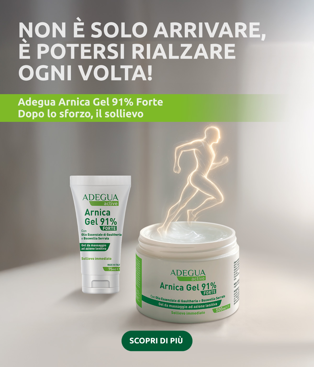 banner adegua arnica 75ml e 500ml