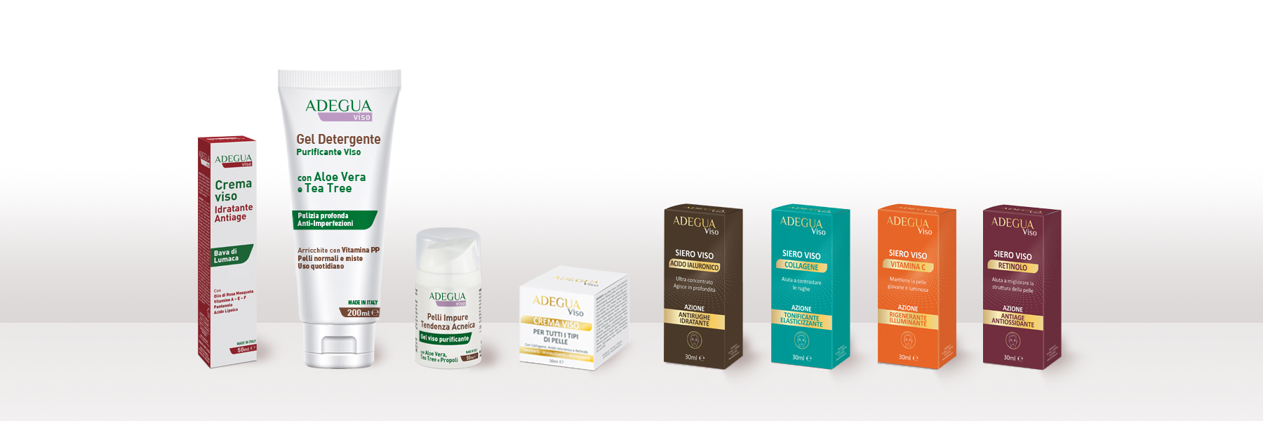 adegua linea cura e bellezza viso