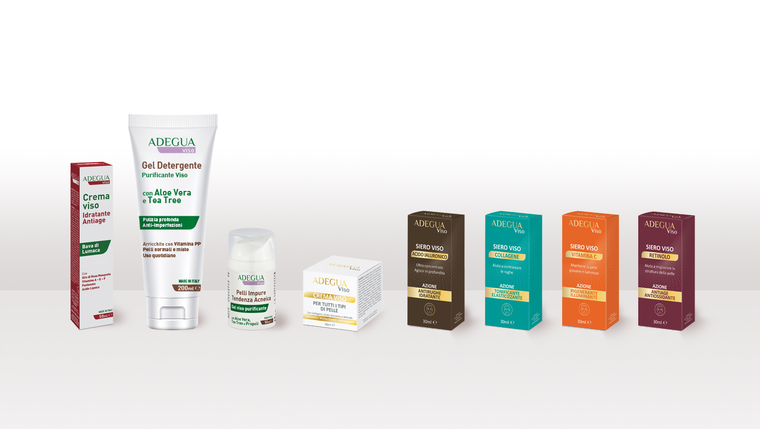 adegua linea cura e bellezza viso